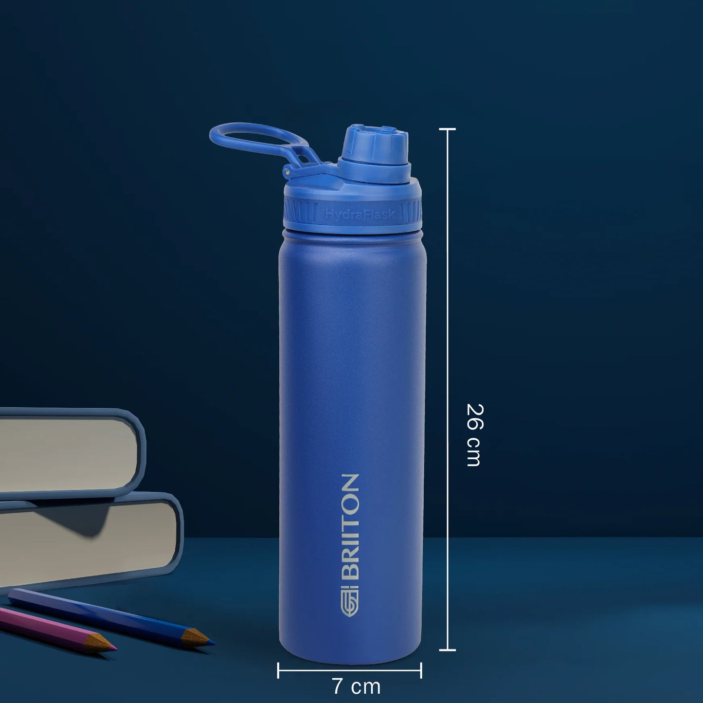 Briiton Aurum 750ml | Stainless Steel Water Bottle | Copper Vacuum Insulation | Suitable For All Ages