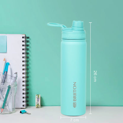 Briiton Aurum 750ml | Stainless Steel Water Bottle | Copper Vacuum Insulation | Suitable For All Ages