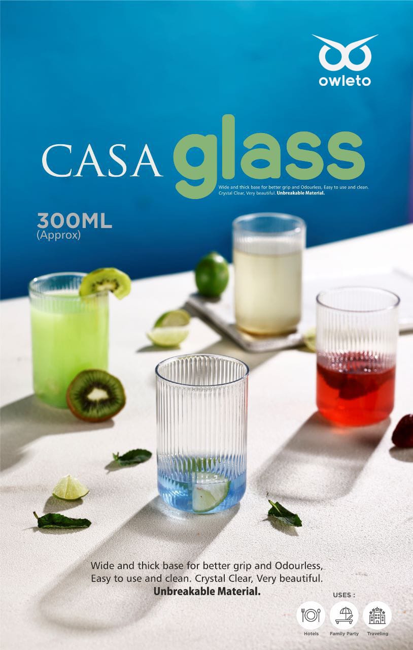 CASA GLASS (6 PCS SET) - 