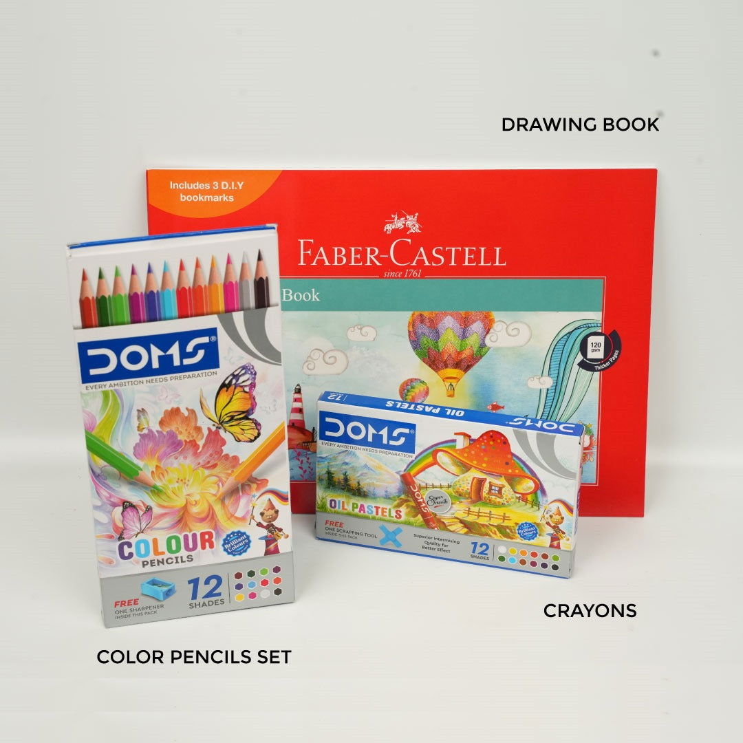 COLOURING COMBO SET - 