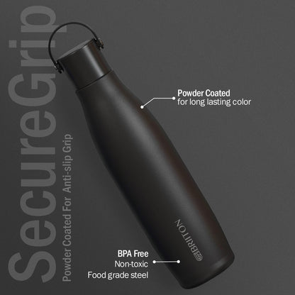 Briiton Pacer 750ml | Double Wall Stainless Steel Water Bottle | Hot & Cold