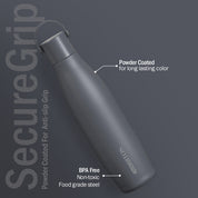 Briiton Pacer 750ml | Double Wall Stainless Steel Water Bottle | Hot & Cold